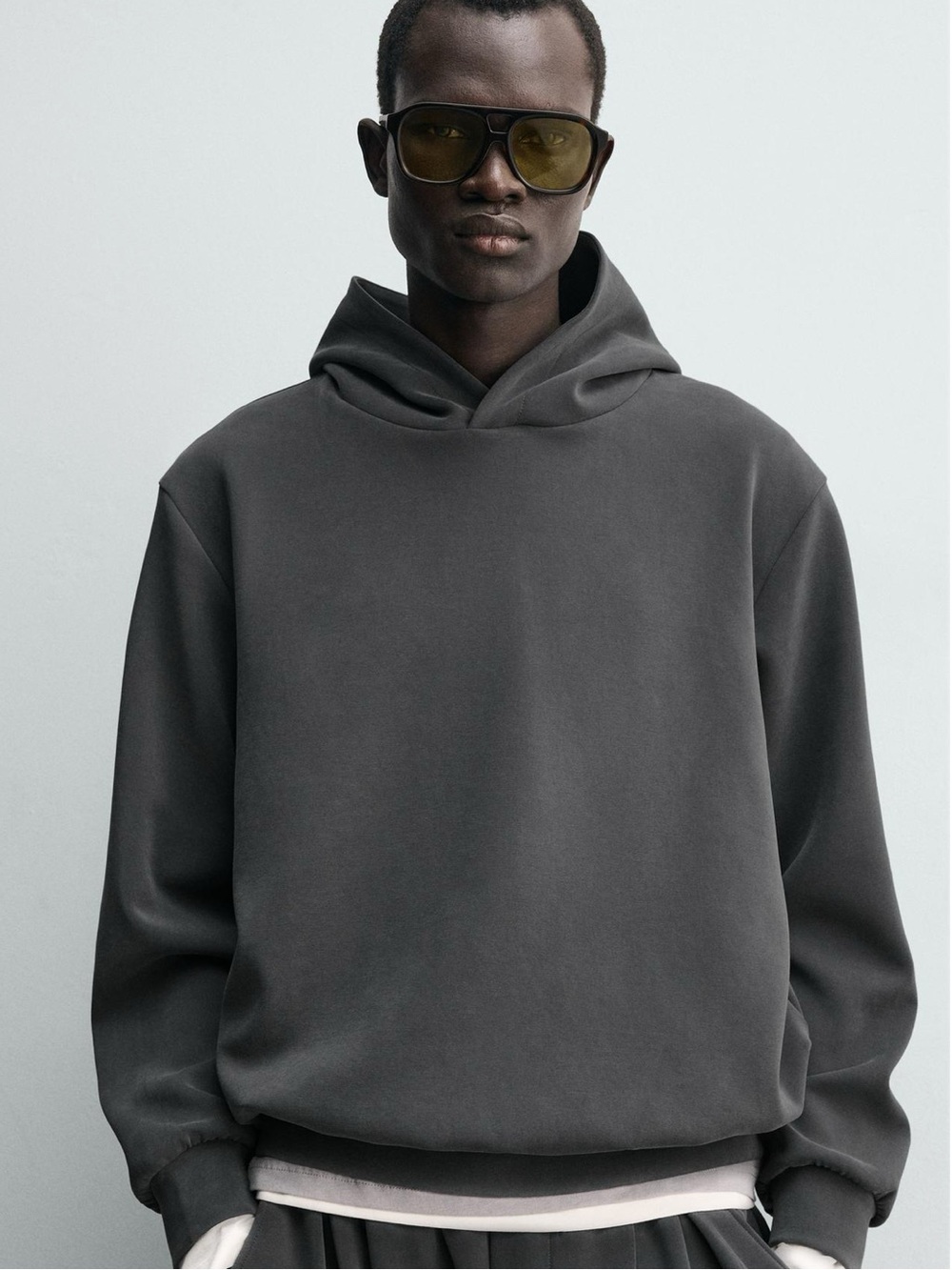 ZARA WASHED SOFT HOODIE